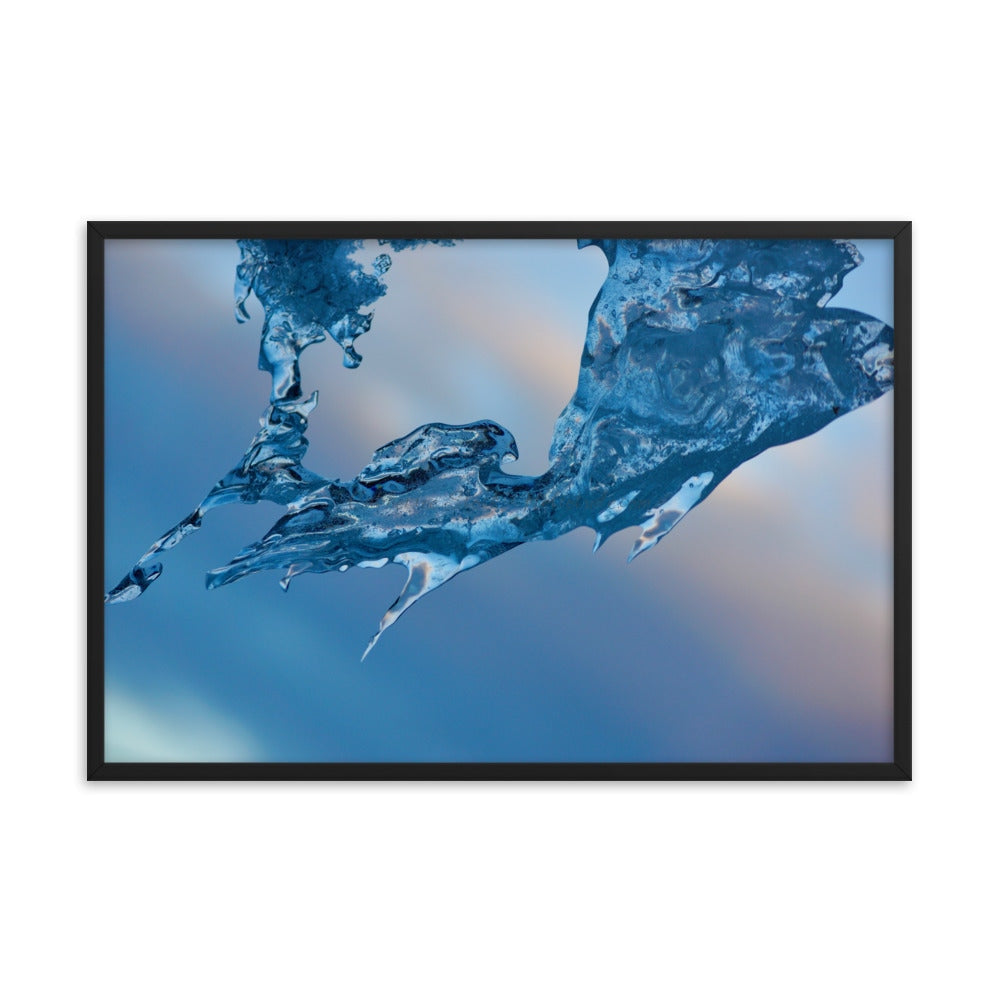 Intuitive Ice - Framed Poster 24×36