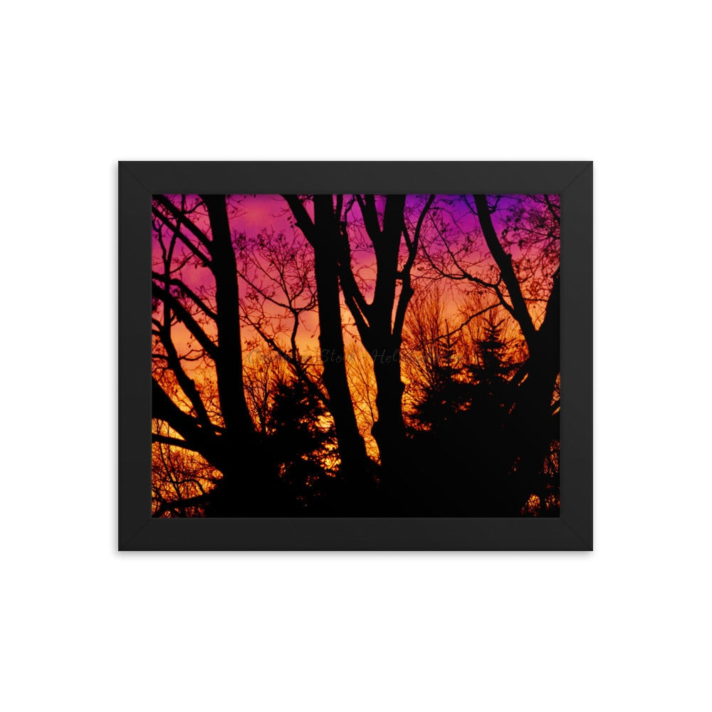 Phoenix Rising - Framed Poster 8×10